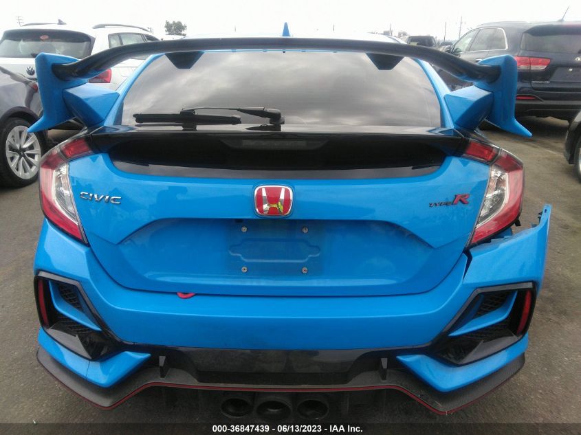 2021 HONDA CIVIC TYPE R TOURING - SHHFK8G77MU202927