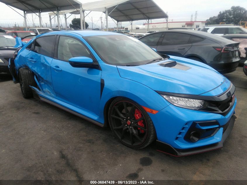 2021 HONDA CIVIC TYPE R TOURING - SHHFK8G77MU202927