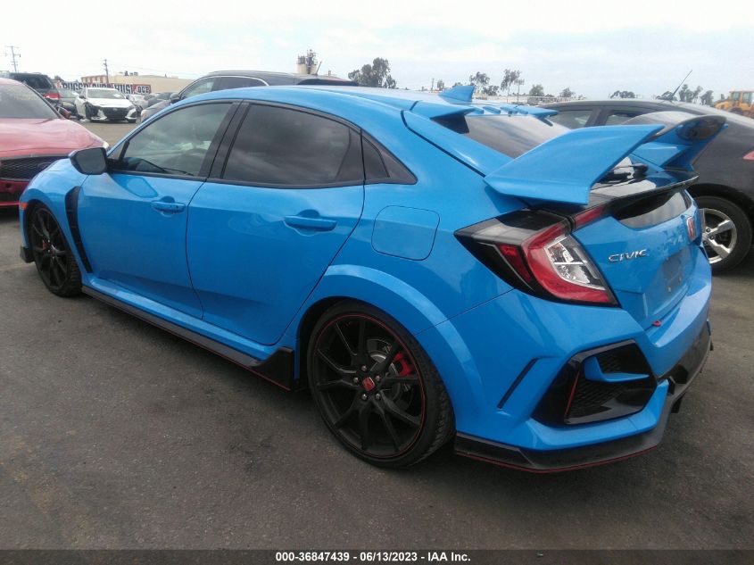 2021 HONDA CIVIC TYPE R TOURING - SHHFK8G77MU202927