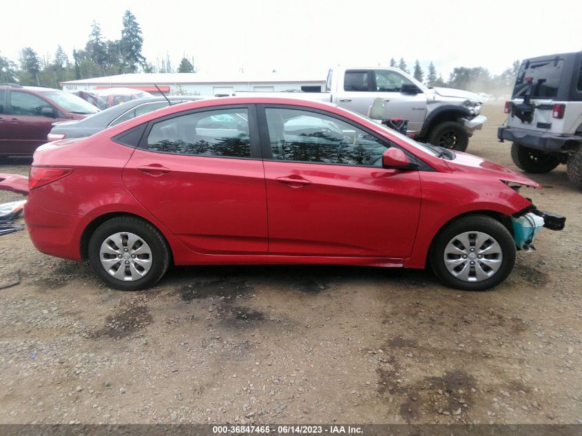 2016 HYUNDAI ACCENT SE - KMHCT4AE0GU119705