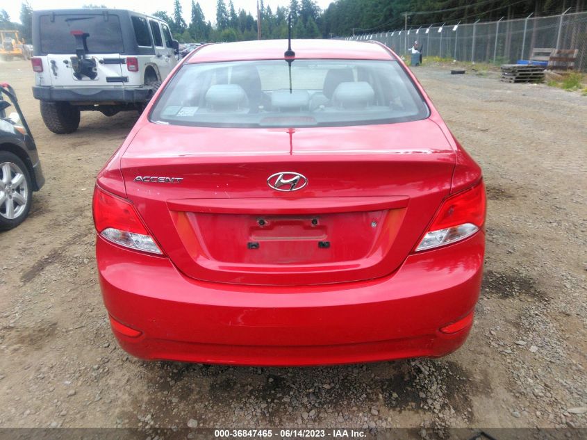 2016 HYUNDAI ACCENT SE - KMHCT4AE0GU119705