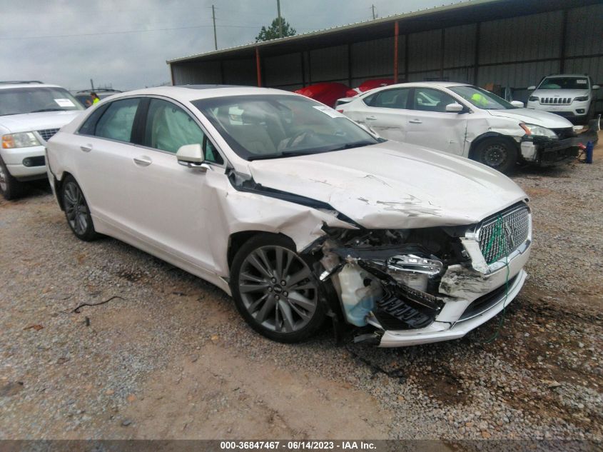 2017 LINCOLN MKZ SELECT - 3LN6L5C92HR603077