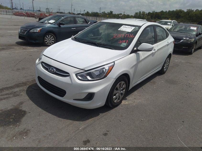 2017 HYUNDAI ACCENT SE - KMHCT4AE6HU300339