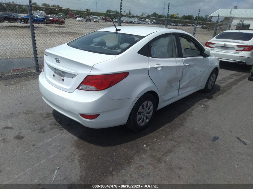 2017 HYUNDAI ACCENT SE - KMHCT4AE6HU300339