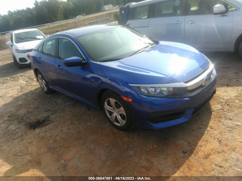 2018 HONDA CIVIC SEDAN LX - 19XFC2F57JE203248
