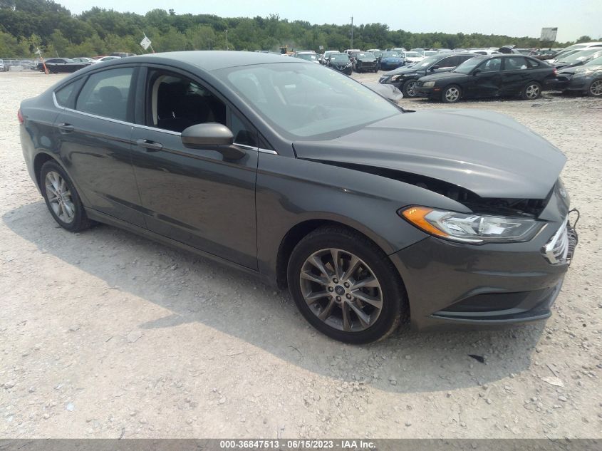 2017 FORD FUSION SE - 3FA6P0H75HR324179