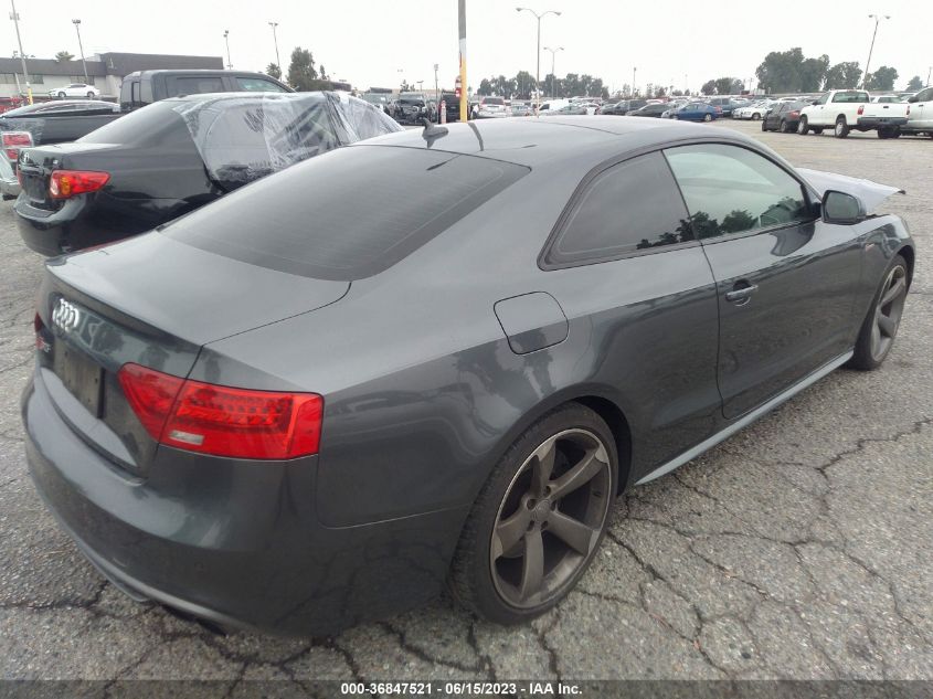 2015 AUDI S5 PREMIUM PLUS WAUCGAFRXFA026173