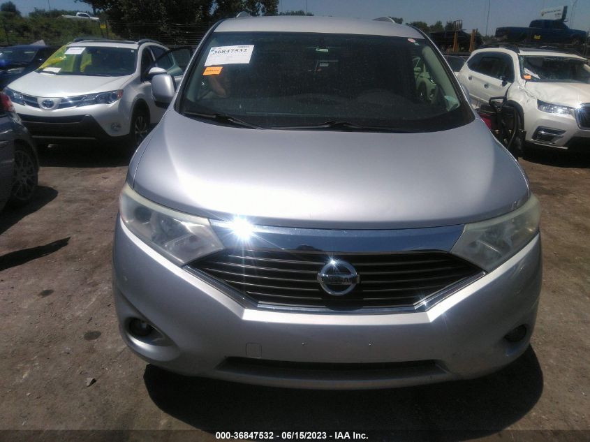 2013 NISSAN QUEST SL - JN8AE2KP7D9065123