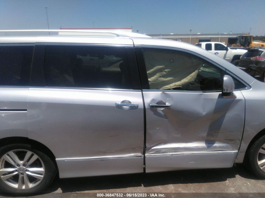 2013 NISSAN QUEST SL - JN8AE2KP7D9065123