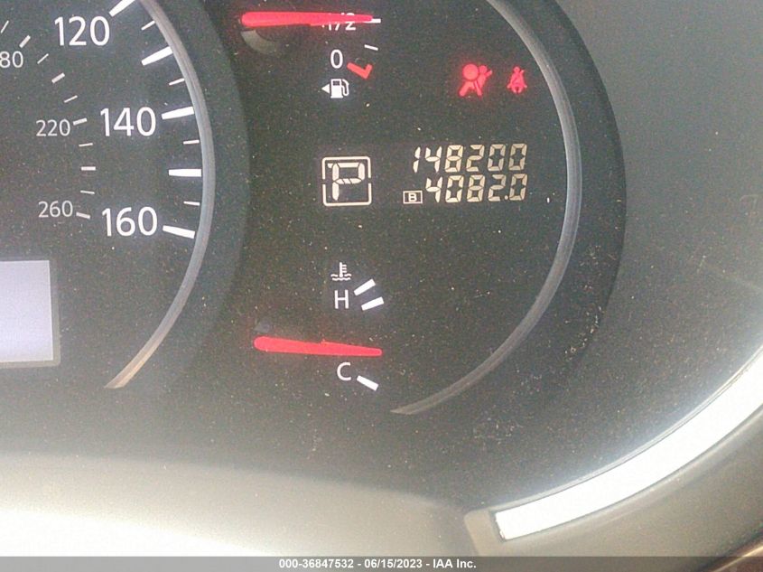 2013 NISSAN QUEST SL - JN8AE2KP7D9065123
