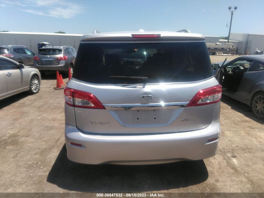 2013 NISSAN QUEST SL - JN8AE2KP7D9065123