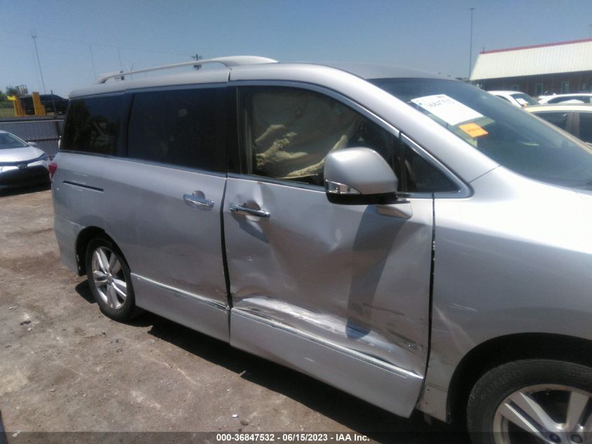2013 NISSAN QUEST SL - JN8AE2KP7D9065123