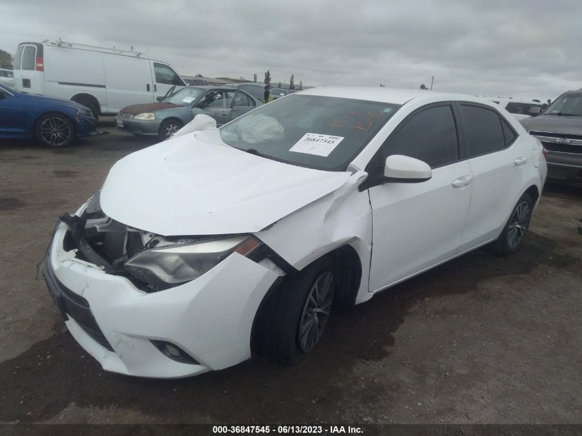 2016 TOYOTA COROLLA L/LE/S/S PLUS/LE PLUS - 5YFBURHEXGP403579