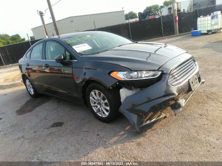 2016 FORD FUSION S - 3FA6P0G76GR177368