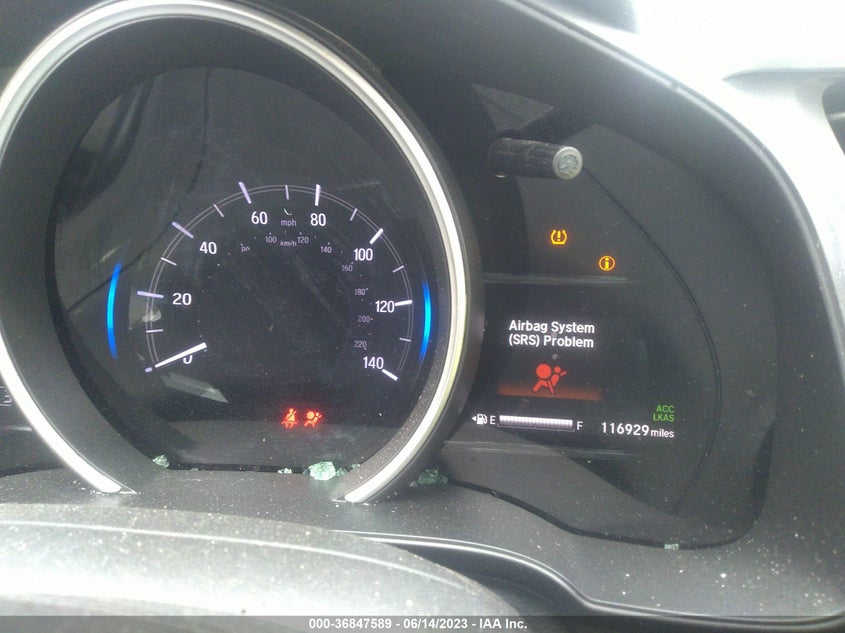 VIN 3HGGK5H86KM717682 2019 HONDA FIT EX