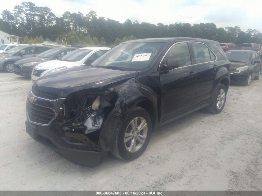 2016 CHEVROLET EQUINOX LS - 2GNALBEK9G1187388