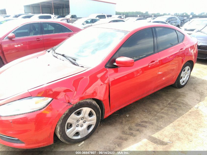 2016 DODGE DART SE - 1C3CDFAA4GD679841