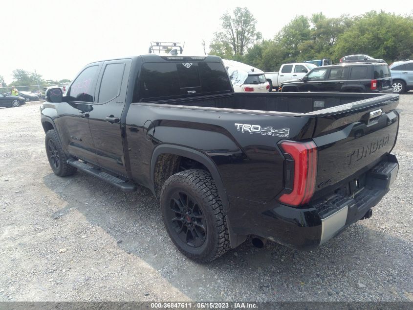 2022 TOYOTA TUNDRA 4WD LIMITED - 5TFJA5DA1NX007555