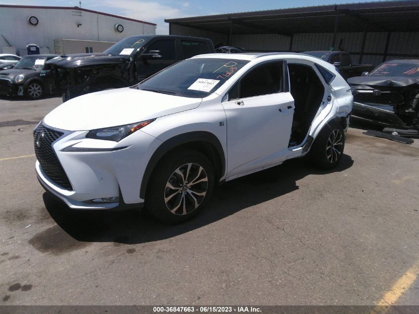 2017 LEXUS NX 200T/BASE/F SPORT - JTJYARBZ2H2060486