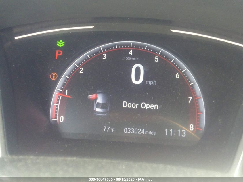 2019 HONDA CIVIC SEDAN SPORT - 2HGFC2F84KH597311