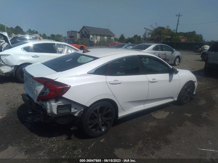 2019 HONDA CIVIC SEDAN SPORT - 2HGFC2F84KH597311