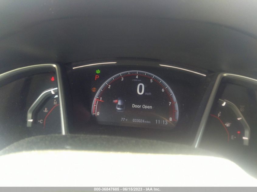 2019 HONDA CIVIC SEDAN SPORT - 2HGFC2F84KH597311