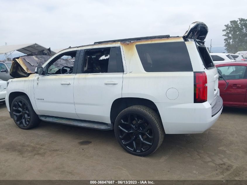 2017 CHEVROLET TAHOE LT - 1GNSKBKC6HR133107