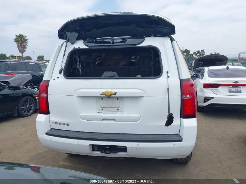2017 CHEVROLET TAHOE LT - 1GNSKBKC6HR133107