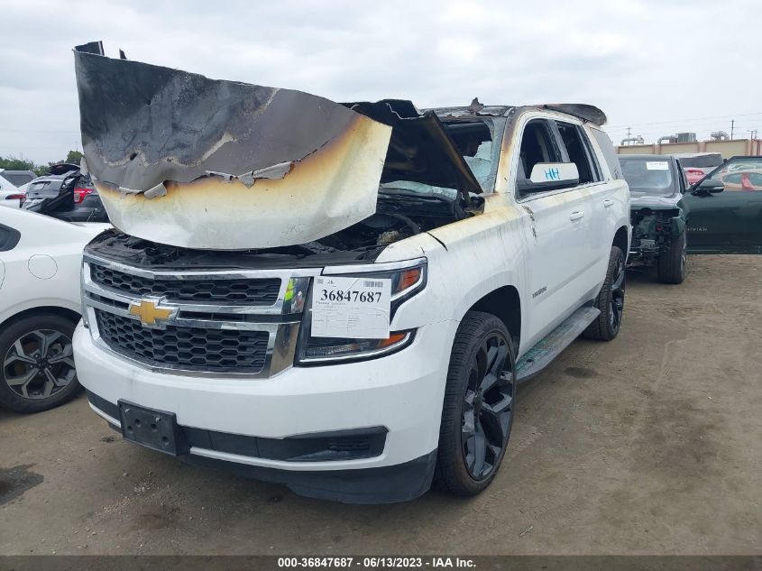 2017 CHEVROLET TAHOE LT - 1GNSKBKC6HR133107