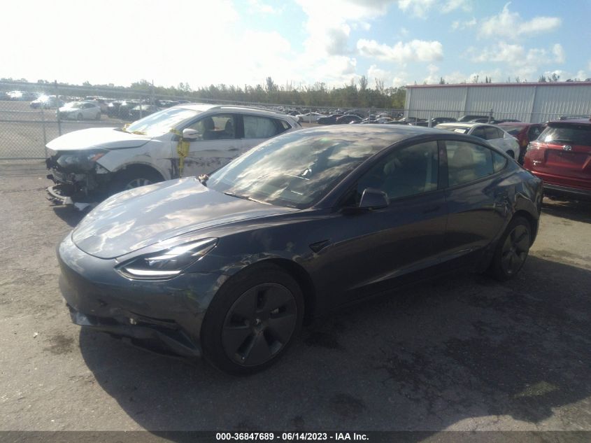 2022 TESLA MODEL 3 LONG RANGE - 5YJ3E1EB7NF102824