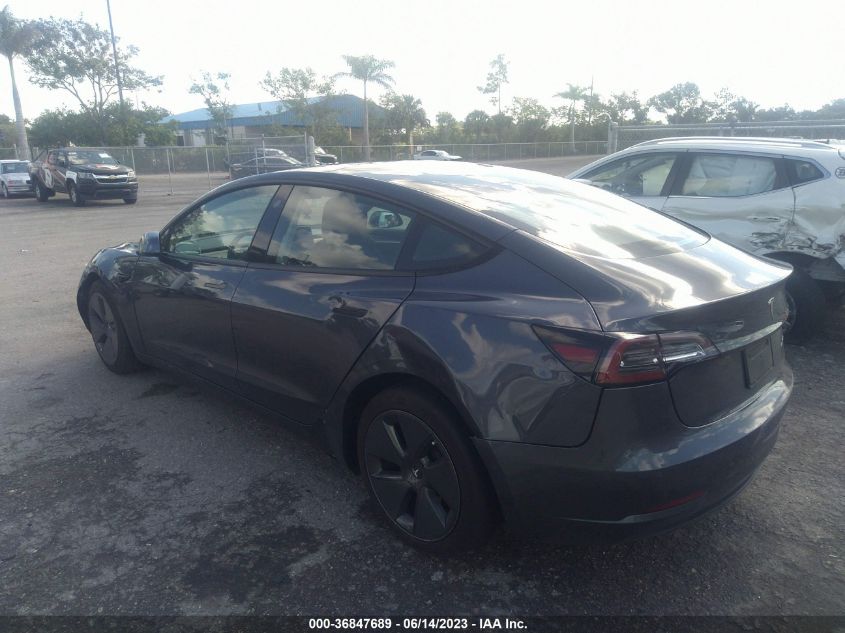 2022 TESLA MODEL 3 LONG RANGE - 5YJ3E1EB7NF102824