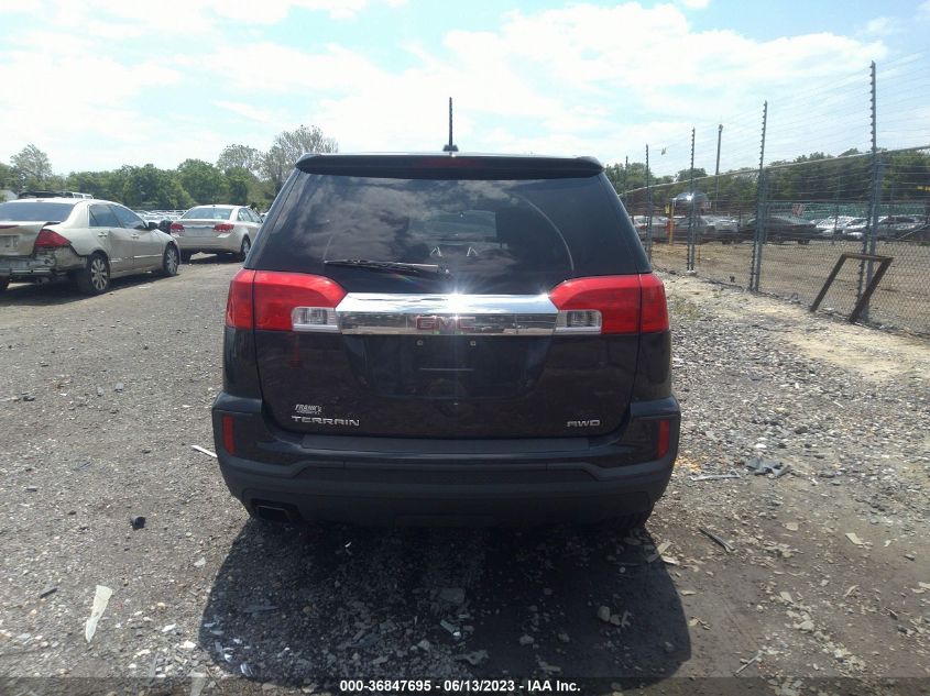 2016 GMC TERRAIN SLE - 2GKFLSEK0G6204178