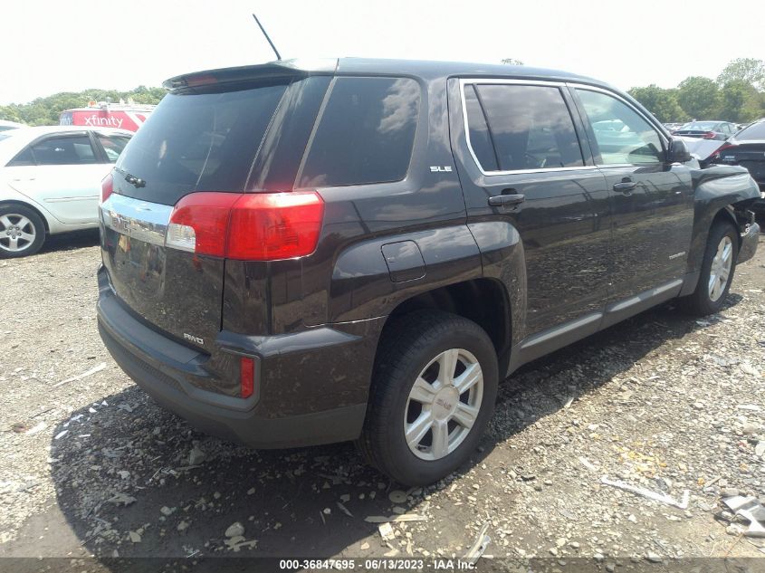 2016 GMC TERRAIN SLE - 2GKFLSEK0G6204178