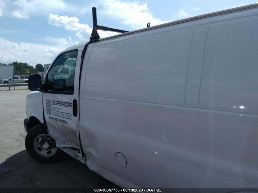 2016 CHEVROLET EXPRESS CARGO VAN - 1GCWGAFF8G1245396