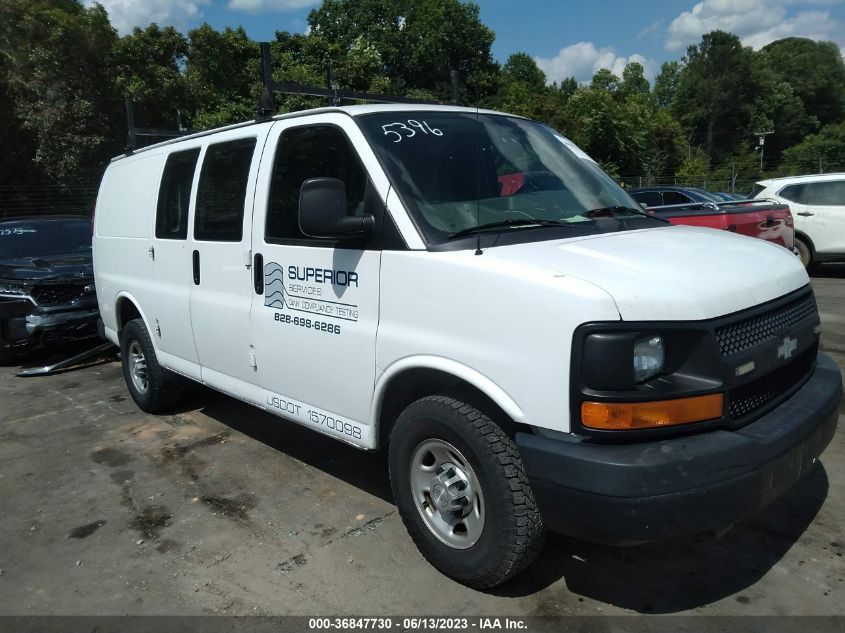 2016 CHEVROLET EXPRESS CARGO VAN - 1GCWGAFF8G1245396
