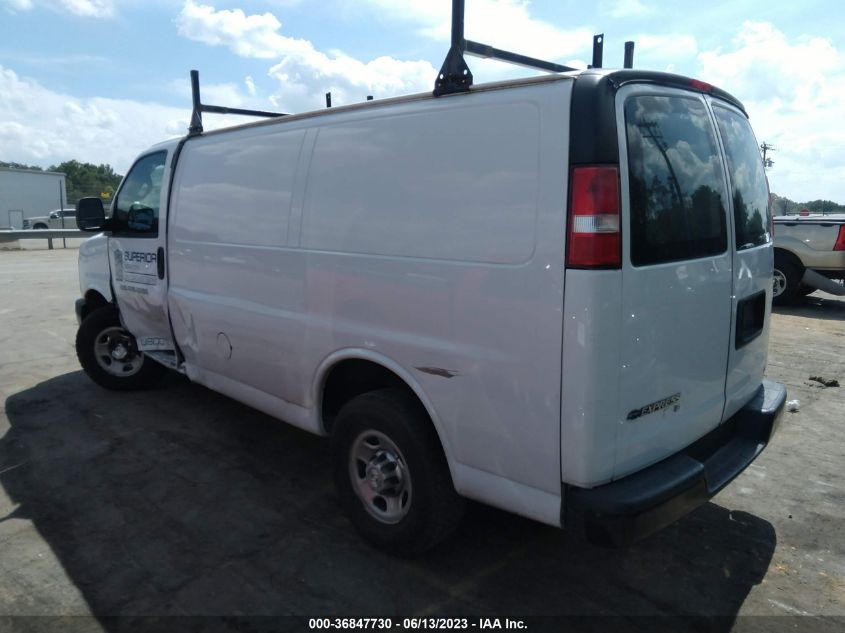 2016 CHEVROLET EXPRESS CARGO VAN - 1GCWGAFF8G1245396