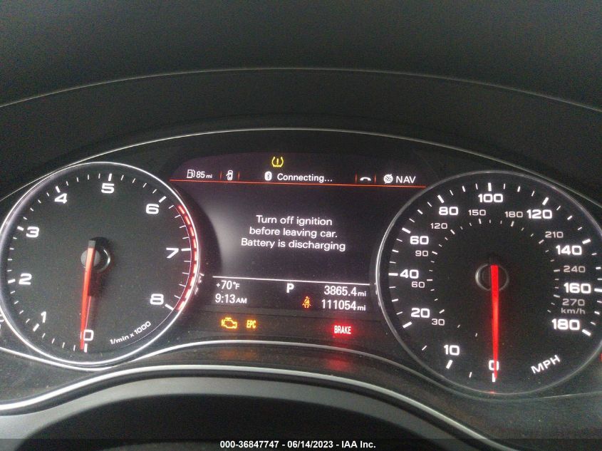 2015 AUDI A6 PREMIUM PLUS - WAUGFAFC9FN023709
