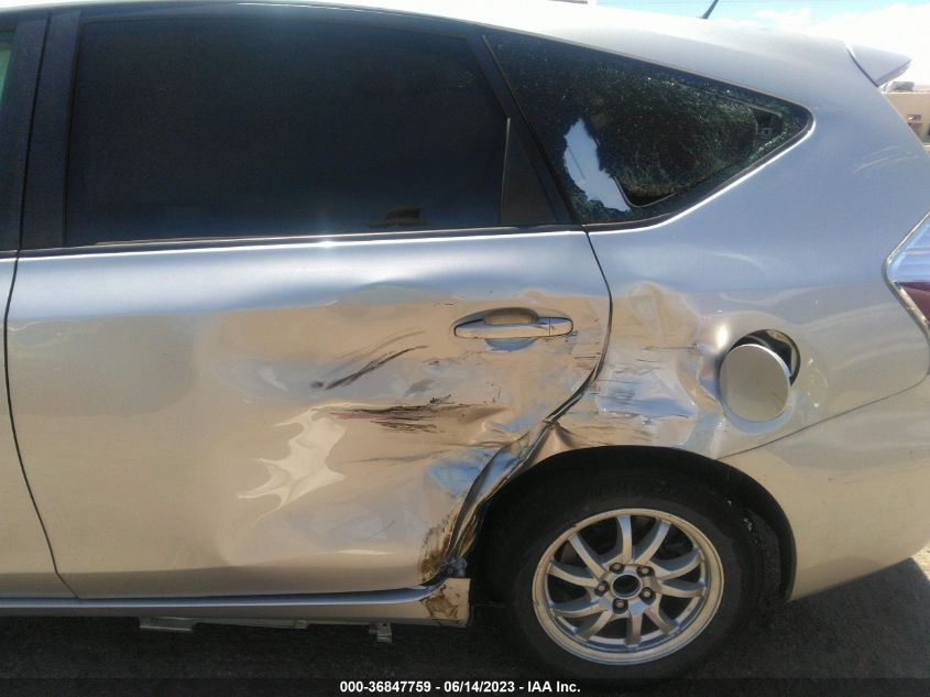 2013 TOYOTA PRIUS V TWO/THREE/FIVE - JTDZN3EU0D3272168