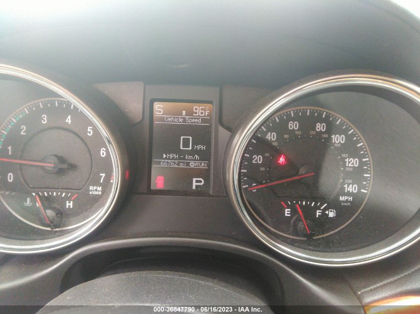 2013 JEEP GRAND CHEROKEE OVERLAND - 1C4RJFCT1DC545531