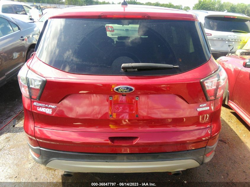 2017 FORD ESCAPE SE - 1FMCU0GD7HUA75739