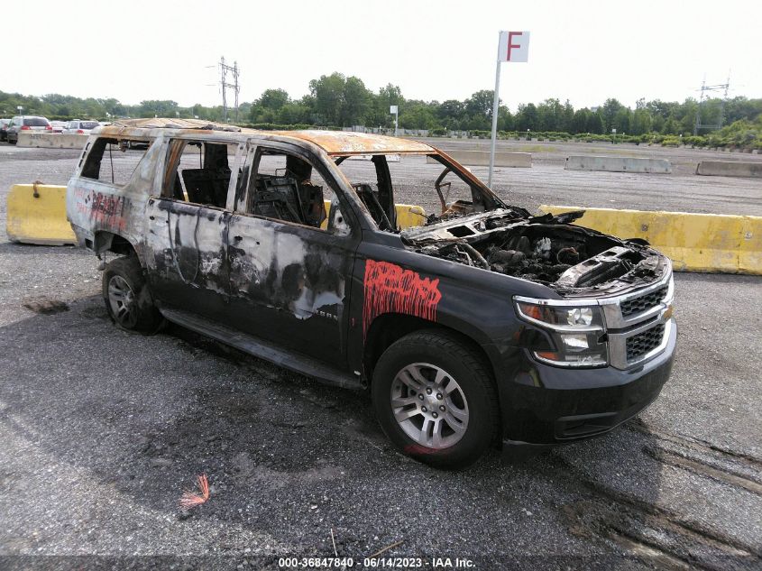 2019 CHEVROLET SUBURBAN LT - 1GNSKHKC7KR161797