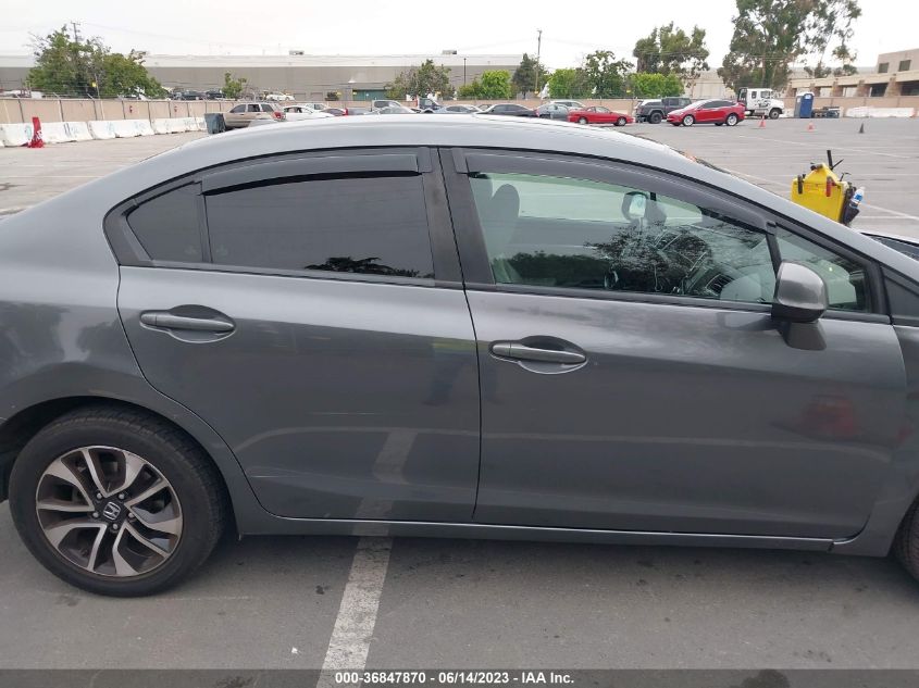 2013 HONDA CIVIC SDN EX-L - 19XFB2F97DE209514