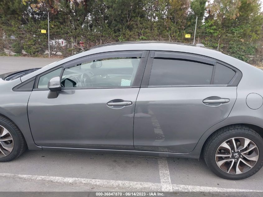 2013 HONDA CIVIC SDN EX-L - 19XFB2F97DE209514