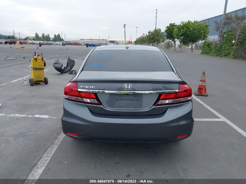 2013 HONDA CIVIC SDN EX-L - 19XFB2F97DE209514