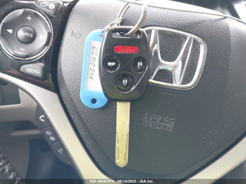 2013 HONDA CIVIC SDN EX-L - 19XFB2F97DE209514