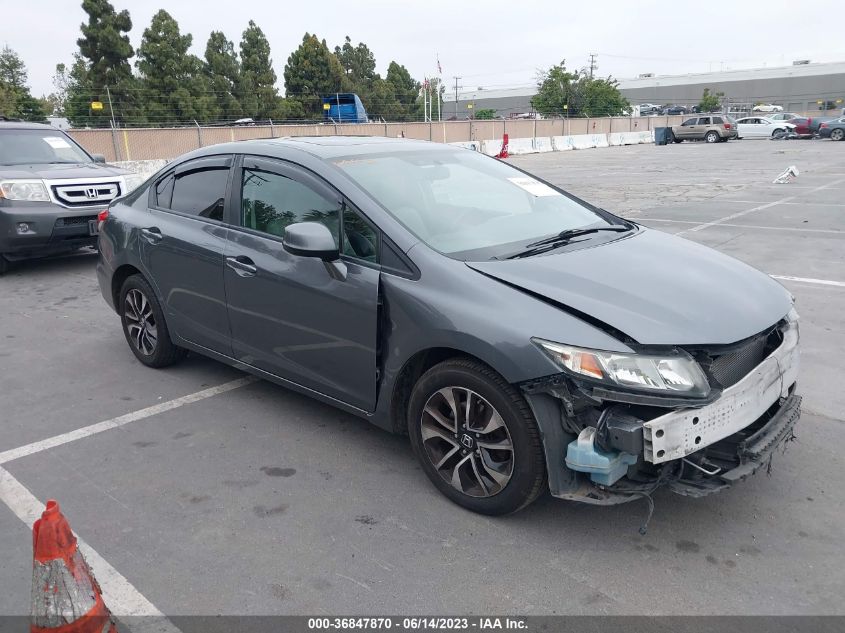 2013 HONDA CIVIC SDN EX-L - 19XFB2F97DE209514