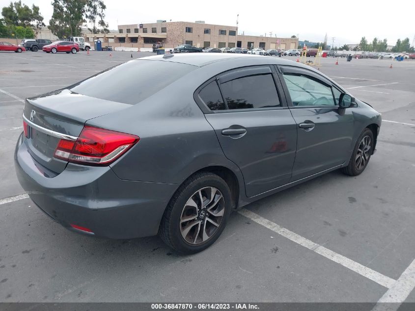 2013 HONDA CIVIC SDN EX-L - 19XFB2F97DE209514