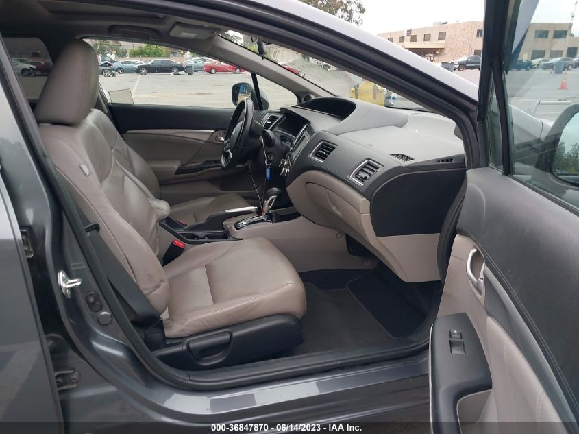 2013 HONDA CIVIC SDN EX-L - 19XFB2F97DE209514