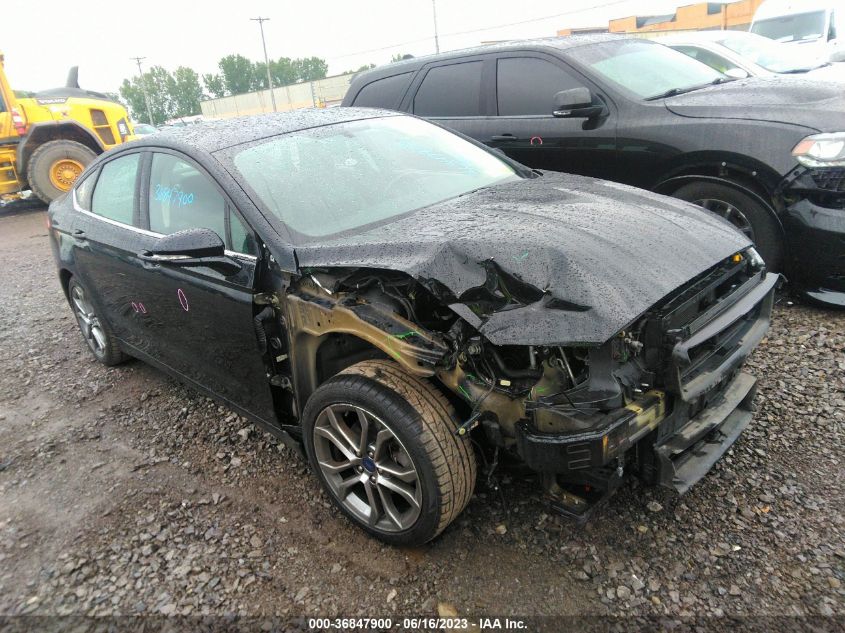 2017 FORD FUSION SE - 3FA6P0HD2HR194142