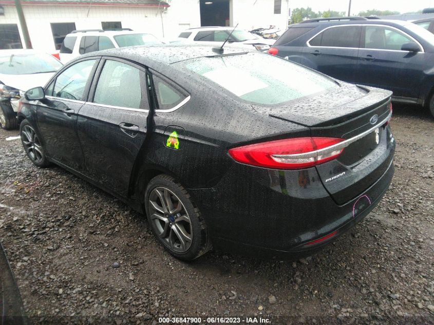 2017 FORD FUSION SE - 3FA6P0HD2HR194142